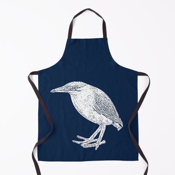 Item preview, White Print Painting Design of a Striated Heron  designed and sold by designsasstultd.