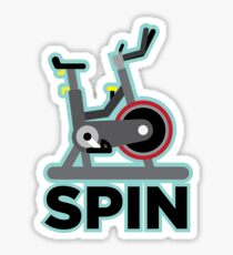 Spin Bike Sticker