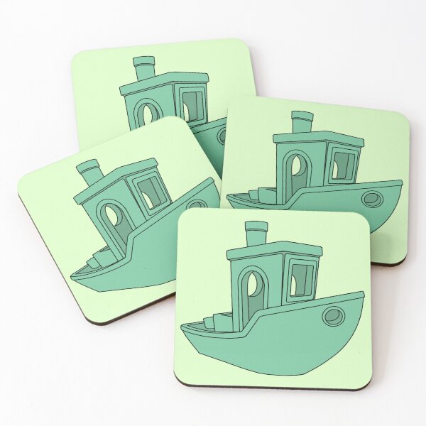 Item preview, Pastel Green Benchy  designed and sold by Printint.