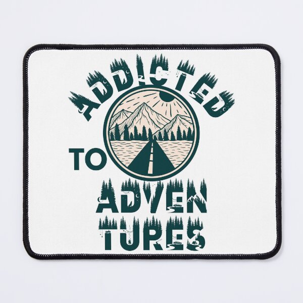 Item preview, Addicted to adventures designed and sold by movie-popcorn.