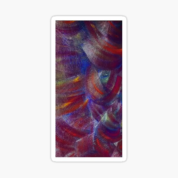 Abstract Painting Sticker