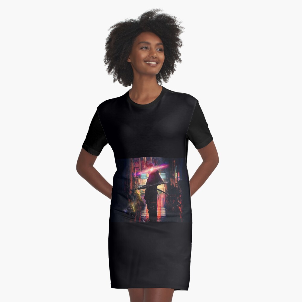 Item preview, Graphic T-Shirt Dress designed and sold by BienThings.