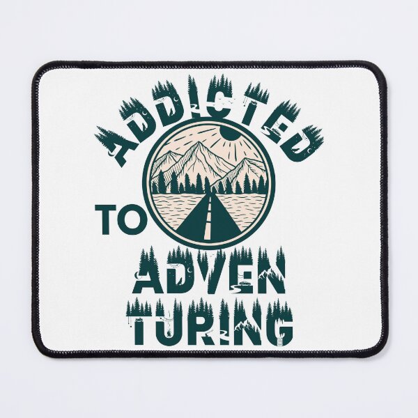 Item preview, Addicted to adventuring designed and sold by movie-popcorn.