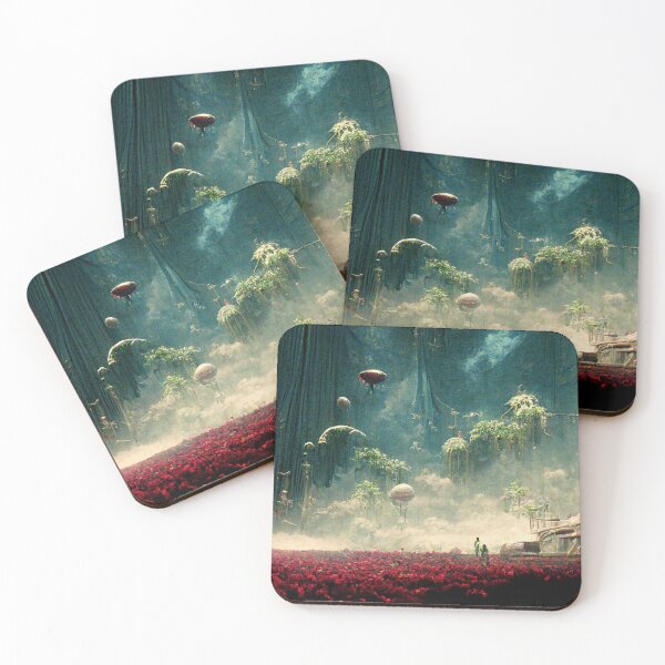 Item preview, Utopia Fantasy Flowers Plants Cosmos Comic Journey Building designed and sold by HRMNY25.