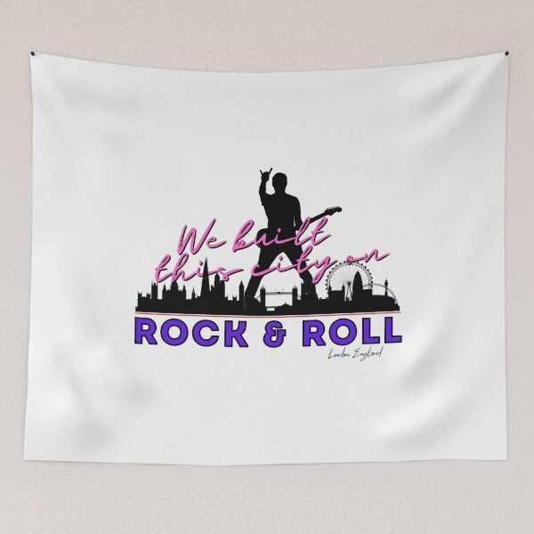 Item preview, We Built this City - London, Purple designed and sold by Mean-Musician.