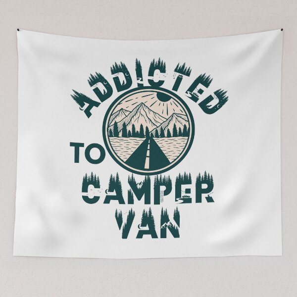Item preview, Addicted to camper van designed and sold by movie-popcorn.