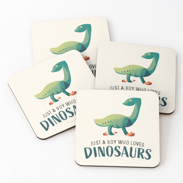 Item preview, Just a Boy Who Loves Dinosaurs designed and sold by MadSwellDesigns.