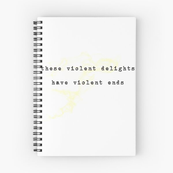 Aperçu de l'œuvre "ces délices violents ont des fins violentes" grunge / hipster / shakespeare créée et vendue par Dare2Defy.