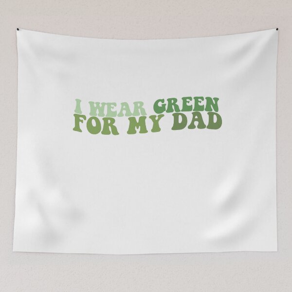 Item preview, I Wear Green For My Dad designed and sold by uwart.