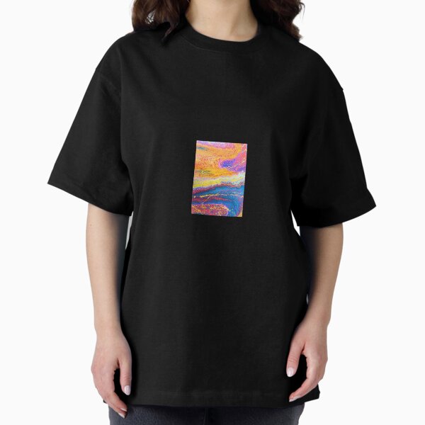 Abstract Art Oversized T-Shirt