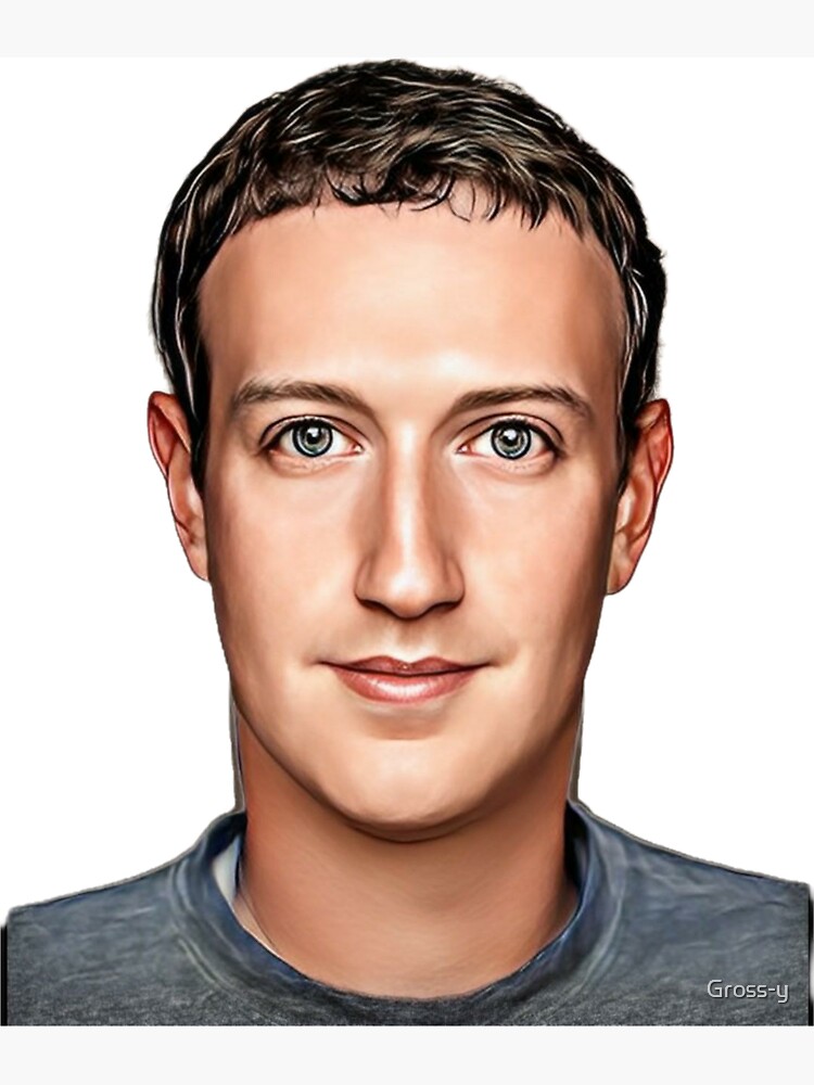 Zuckerberg Portrait by Gross-y