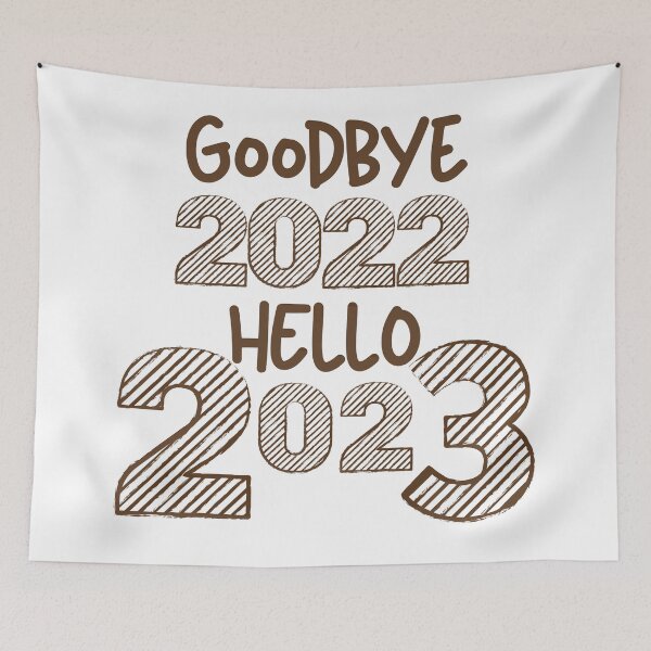 Item preview, Goodbye 2022 Hello 2023/ Hello 2023/ New Years / New Years Party/ Christmas Happy New Year / Matching designed and sold by Alexa5454.