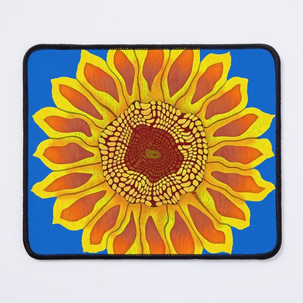 Item preview, A painted sunflower  designed and sold by cmphotographs.