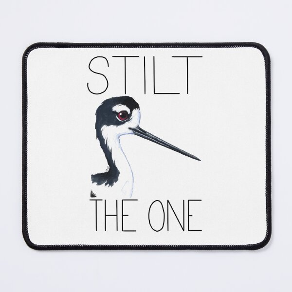 Item preview, Stilt the One (Black-necked Stilt) designed and sold by LauraWolfArtist.