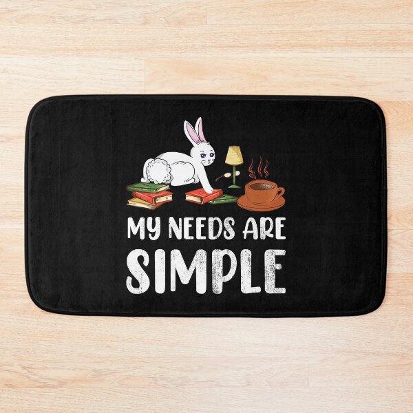 Item preview, Coffee Bunny Books My Needs Are Simple Cute Easter designed and sold by haselshirt.