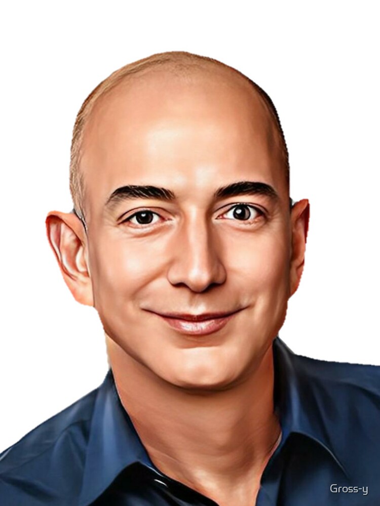 Jeff Bezos Portrait by Gross-y