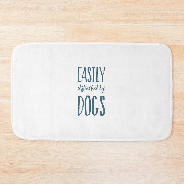 Item preview, Easily distracted by dogs - for dog lovers designed and sold by funnytshirtco.