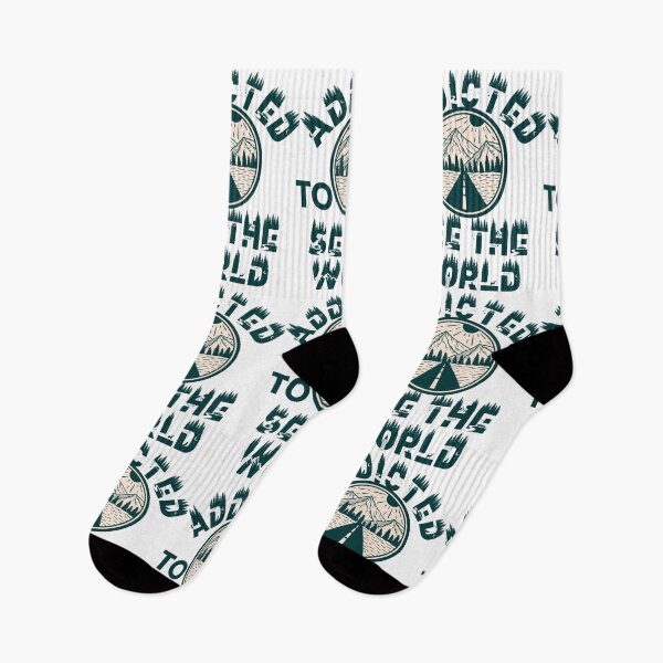 Item preview, Addicted to see the world designed and sold by movie-popcorn.