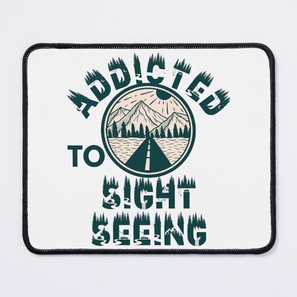 Item preview, Addicted to sightseeing designed and sold by movie-popcorn.