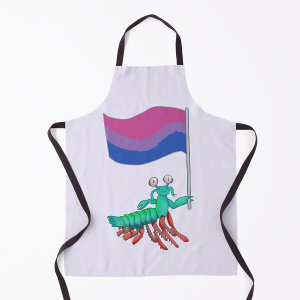 Item preview, Mantis Shrimp Bisexual Pride! designed and sold by Quirkball.