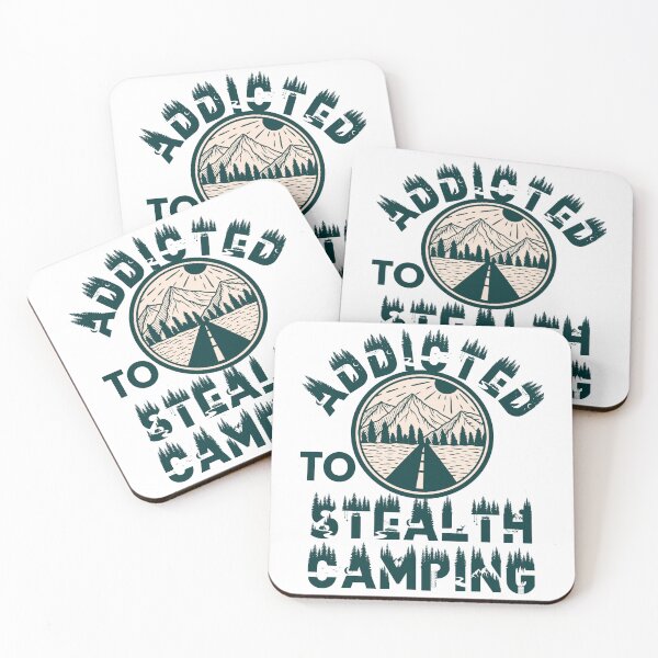 Item preview, Addicted to stealth camping designed and sold by movie-popcorn.