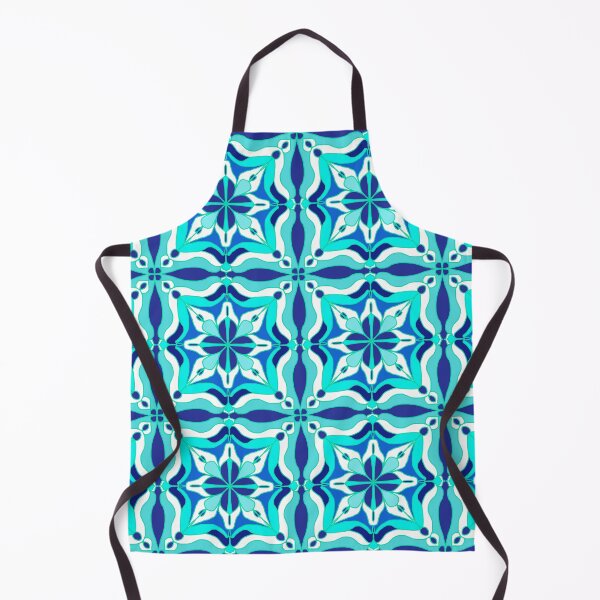 Item preview, Blue Moroccan Tile Design  designed and sold by Alwayscreateart.