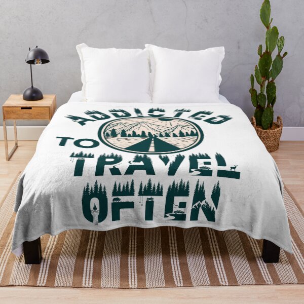 Item preview, Addicted to travel often designed and sold by movie-popcorn.