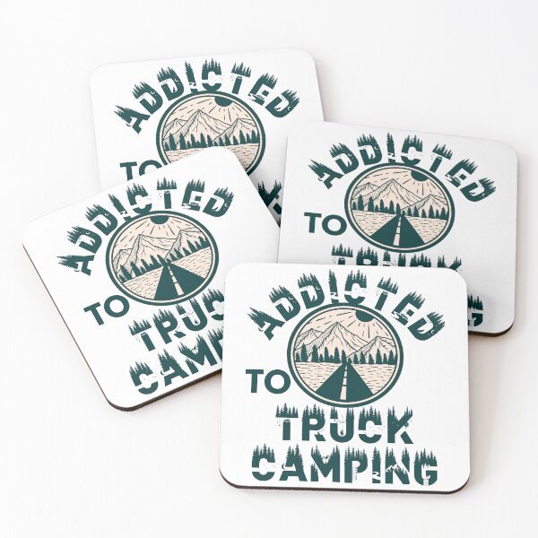 Item preview, Addicted to truck camping designed and sold by movie-popcorn.