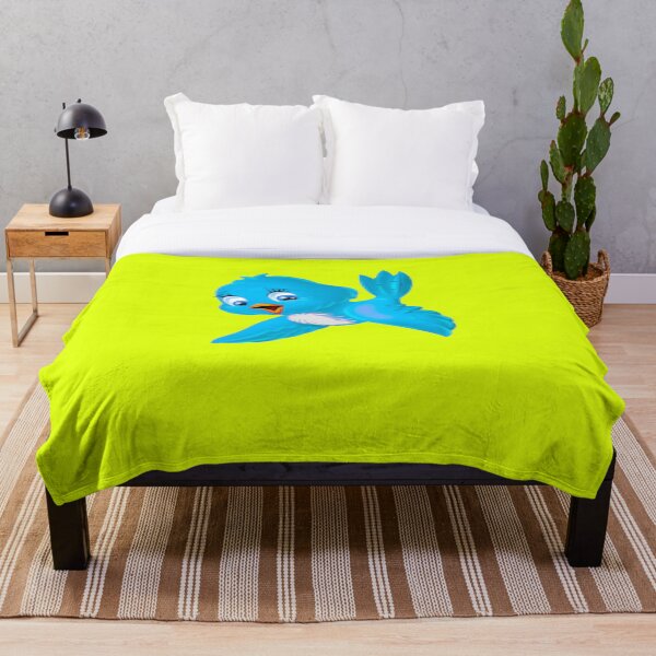 Item preview, Cute Blue Bird designed and sold by Catchy-Hut.