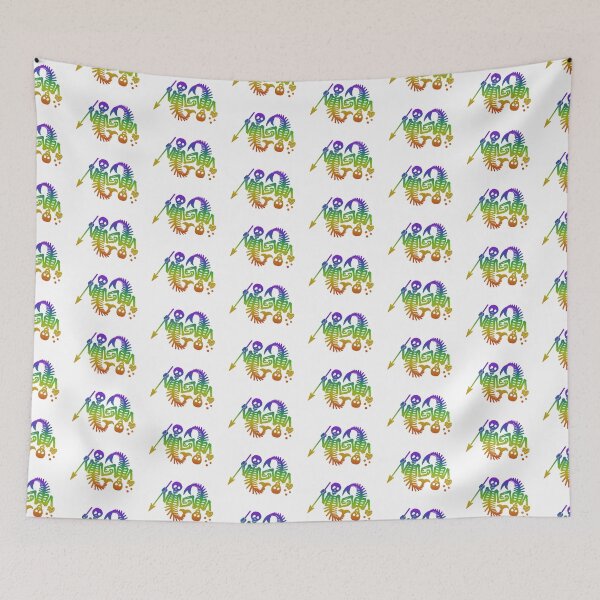 Item preview, Rainbow Mermaid Skeletons designed and sold by spottedhound.