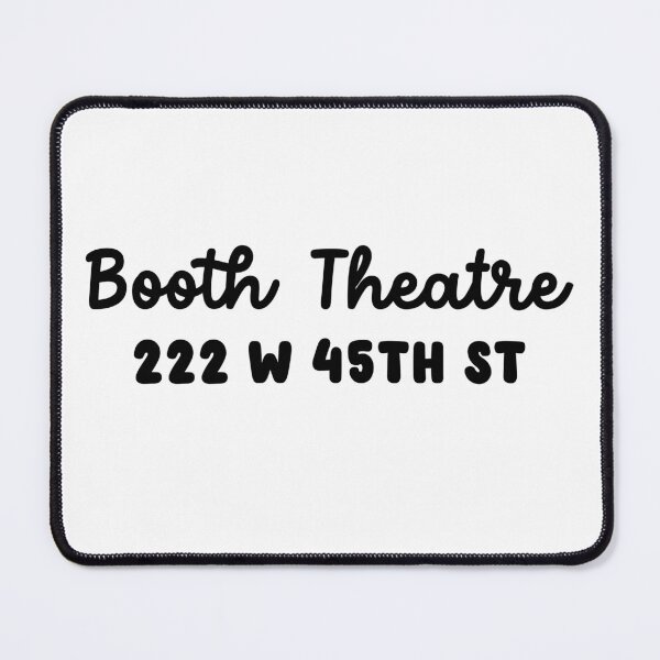 Item preview, Booth Theatre Address Broadway designed and sold by taylor-lang.