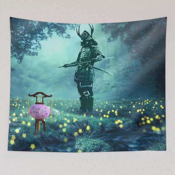 Item preview, Samurai silhouette designed and sold by brendanre.