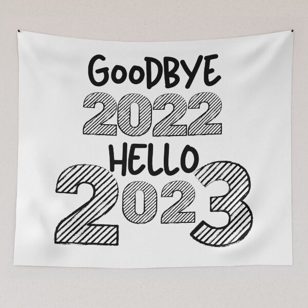 Item preview, Goodbye 2022 Hello 2023/ Hello 2023/ New Years / New Years Party/ Christmas Happy New Year / Matching designed and sold by Alexa5454.