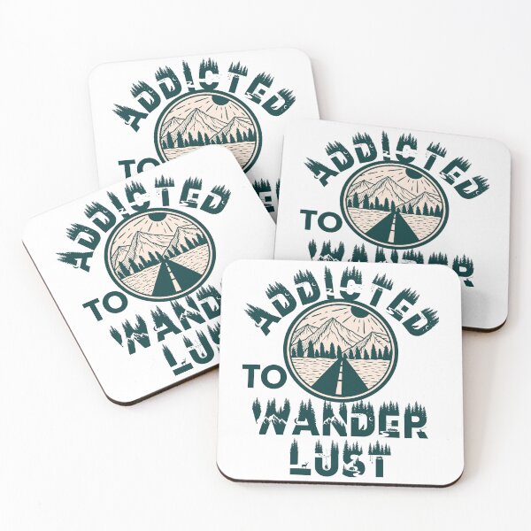 Item preview, Addicted to wanderlust designed and sold by movie-popcorn.