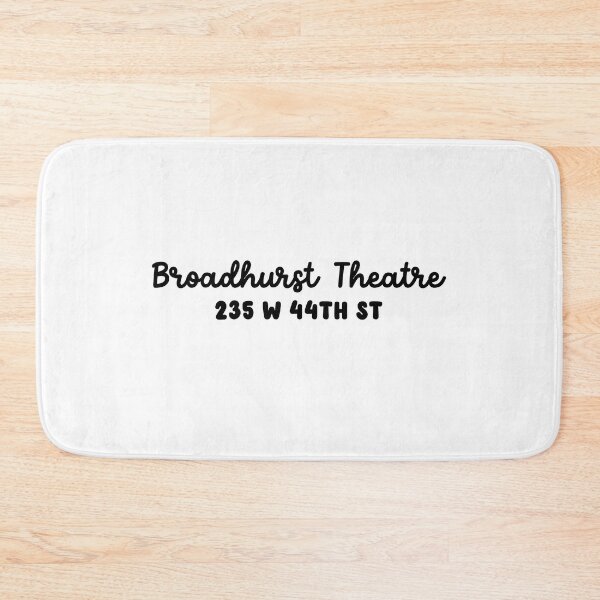 Item preview, Broadhurst Theatre Address Broadway designed and sold by taylor-lang.