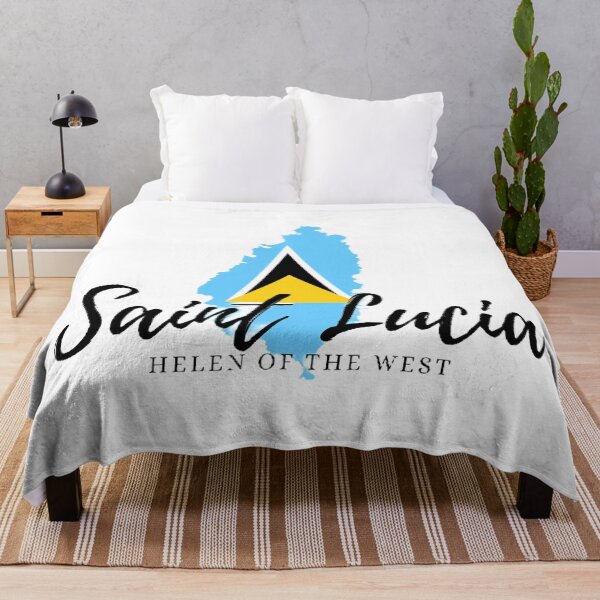 Item preview, Saint Lucia - Helen of the West designed and sold by ForgeCreativity.