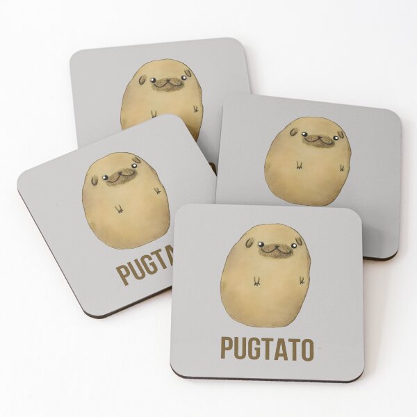 Item preview, cute lil pugtato - funny pug doggy potato designed and sold by stillballin.