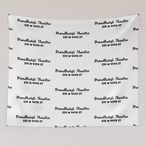 Item preview, Broadhurst Theatre Address Broadway designed and sold by taylor-lang.