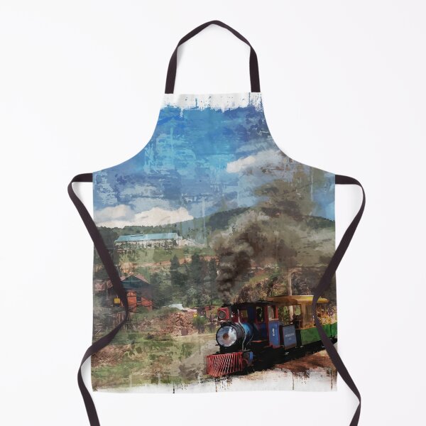 Item preview, Cripple Creek Narrow Gauge Railroad Digital Painting designed and sold by andijadams.
