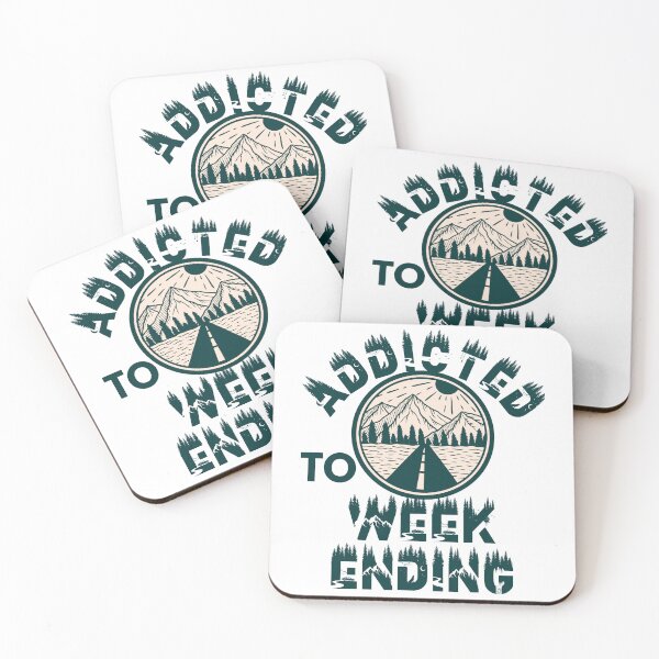 Item preview, Addicted to weekending designed and sold by movie-popcorn.