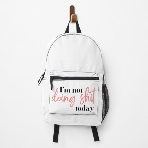 Item preview, I'm not doing shit today | black and pink designed and sold by LazyCho.