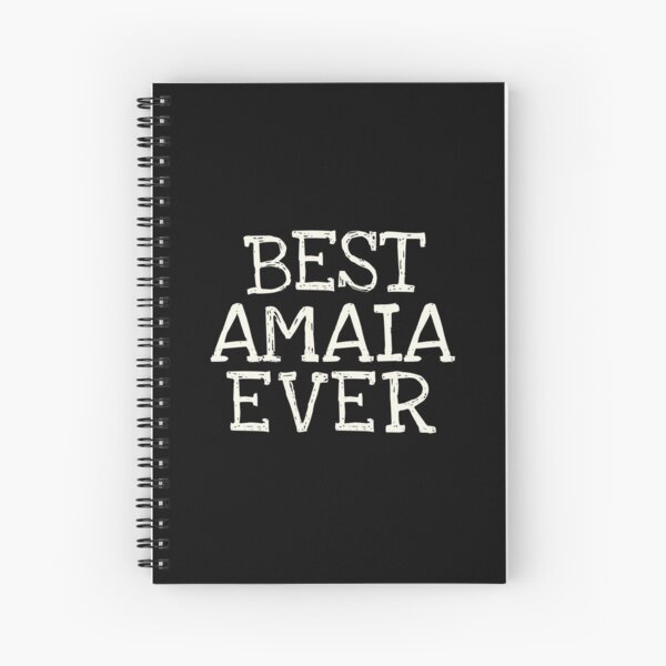 Vista previa del artículo con la obra «El mejor nombre personalizado de Amaia Ever Funny», diseñado y vendido por MariosNydras.