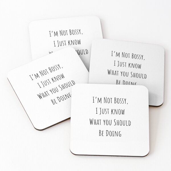 Item preview, I’m Not Bossy… designed and sold by Snapshots-Plus.