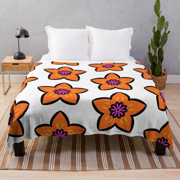 Item preview, orange flower designed and sold by BlumenDesigns.