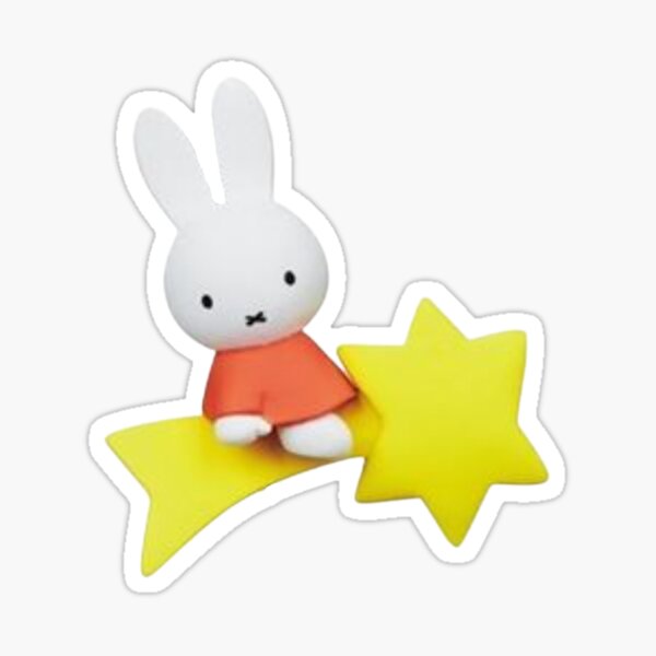 Miffy on a Shooting Star Sticker
