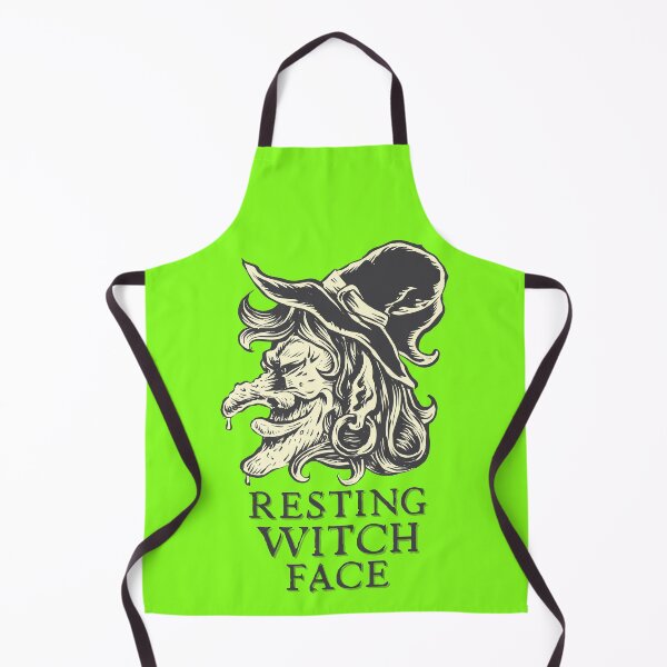 Item preview, Resting Witch Face.. A simple humorous Halloween design designed and sold by Wonder & Whimsy.