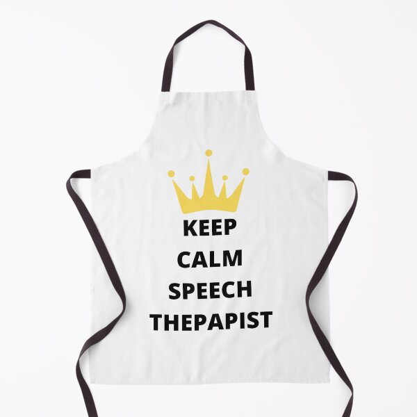 Aperçu de l'œuvre Keep Calm Im A Speech Therapist créée et vendue par Glorious Articles.
