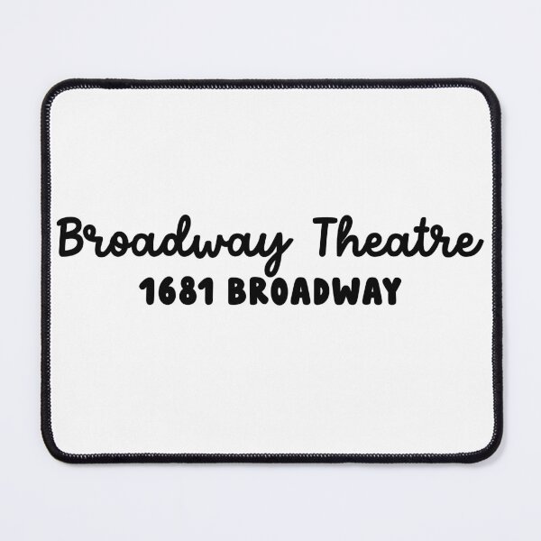 Artikelvorschau, Broadway-Theater-Adresse Broadway entworfen und verkauft von taylor-lang.