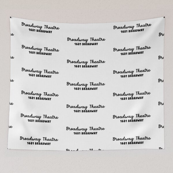 Item preview, Broadway Theatre Address Broadway designed and sold by taylor-lang.