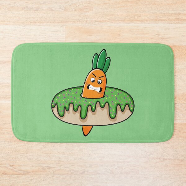 Item preview, Angry carrot stuck inside a donut designed and sold by Donutlovers.